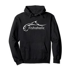 FISHOHOLIC HOODIE BLACK S